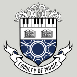 Faculty of Music Crest Ultra Cotton Long Sleeve  Design