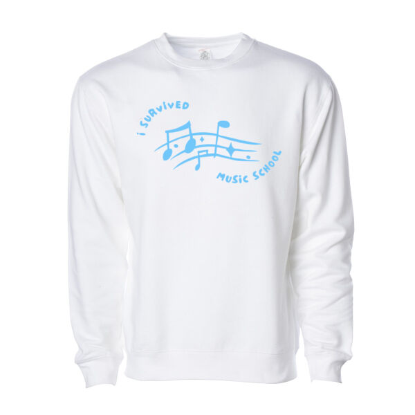 I Survived Music School Midweight Crewneck  Thumbnail